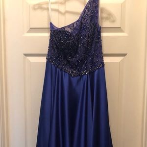 Prom or pageant dress worn once.
